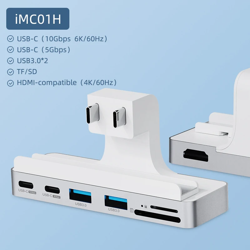 Hagibis IMC01H 2021 iMac USB-C Clamp Hub manufacturer reference