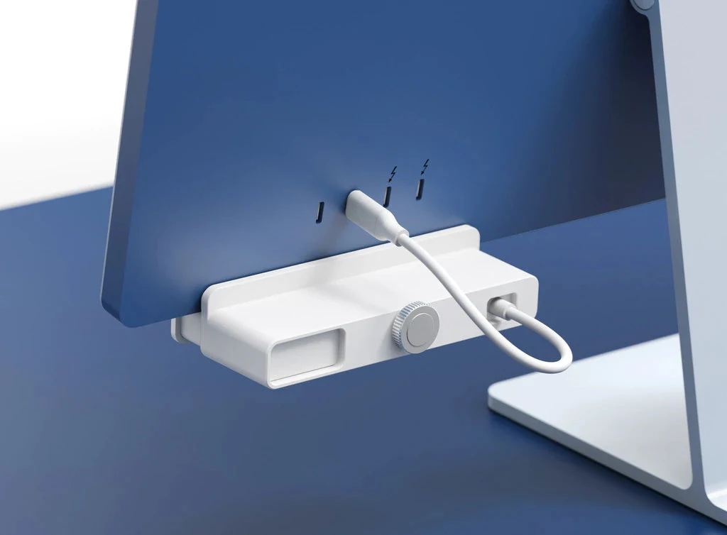 HyperDrive HD34A6: front-facing USB ports for the 2021 iMac manufacturer reference