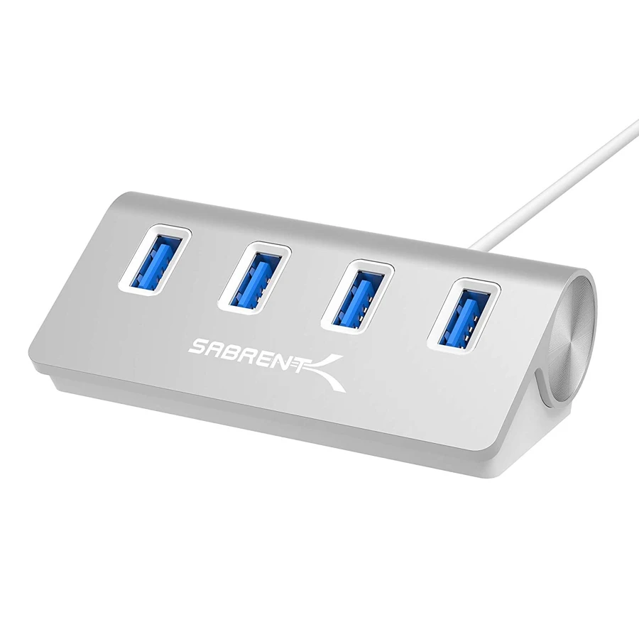 Sabrent HB-MAC3 four-port aluminum USB 3.0 hub manufacturer reference