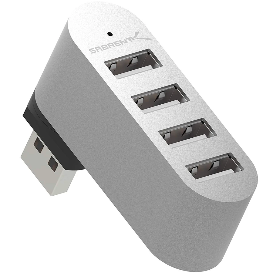 Sabrent HB-UMMC Rotating Four-Port USB 2.0 Hub manufacturer reference
