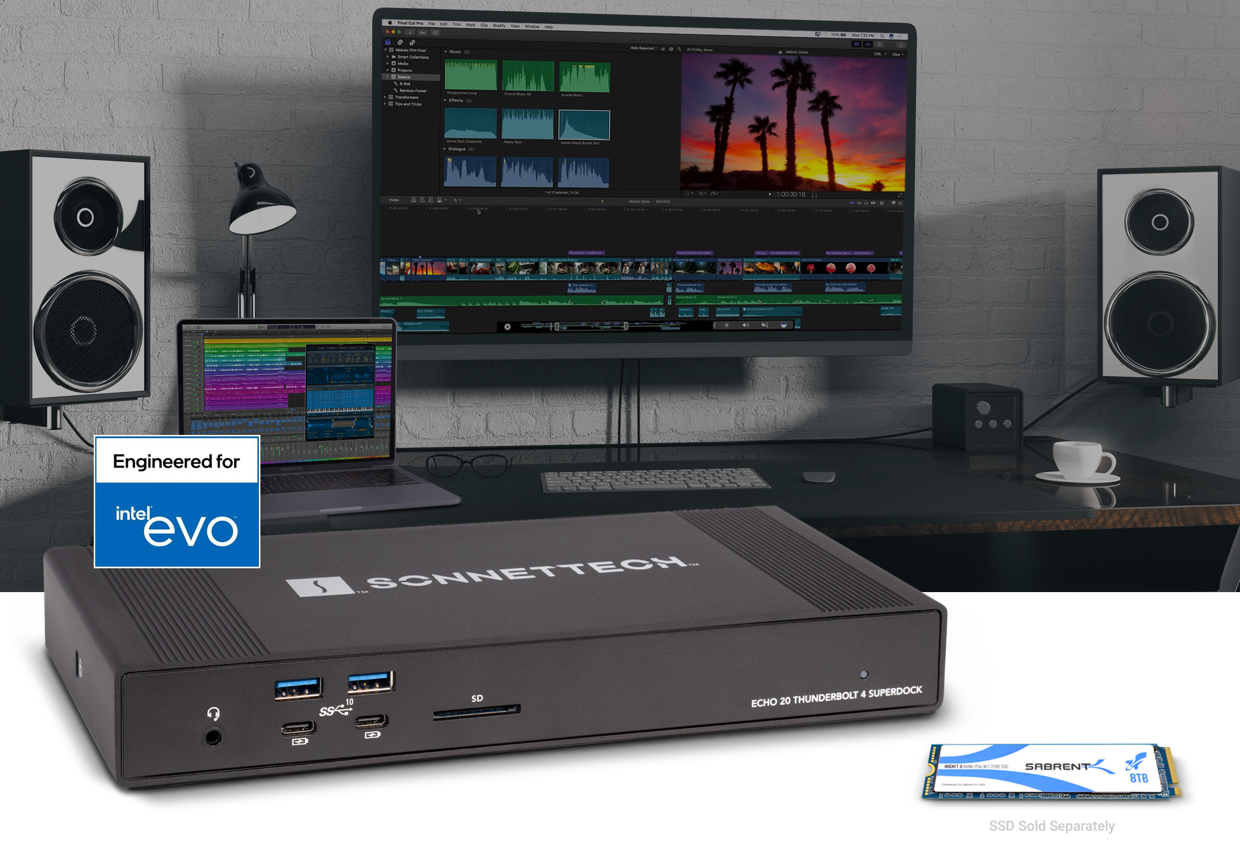 Sonnet Echo 20 Thunderbolt 4 SuperDock manufacturer product reference