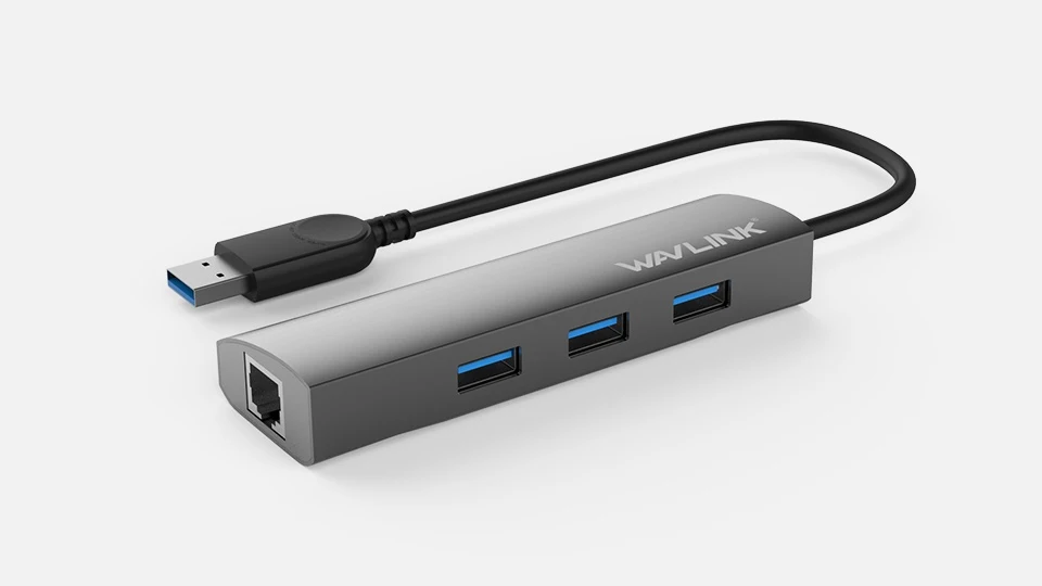 WAVLINK WL-UH3031G USB Hub with Gigabit Ethernet manufacturer reference